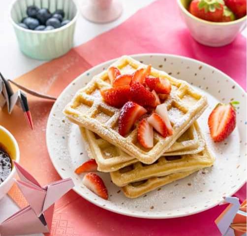 Photo of Waffle with Berries